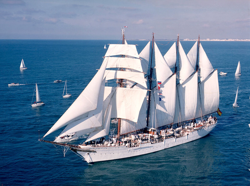 Visiting Ship: Juan Sebastián de Elcano | Sail Boston